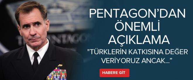 Pentagon: Tampon bölge uygun çözüm değil