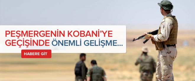 Peşmergeye Kobani izni