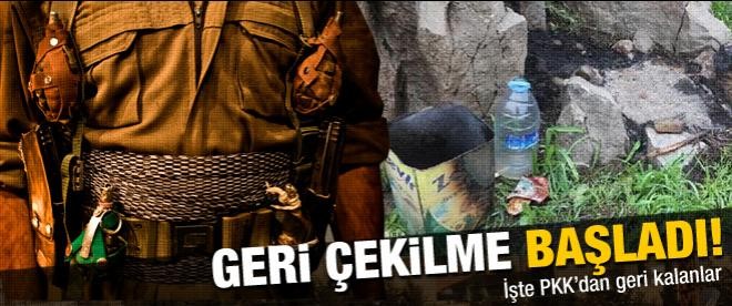 PKK'lılar sınır dışına çıkmaya başladı