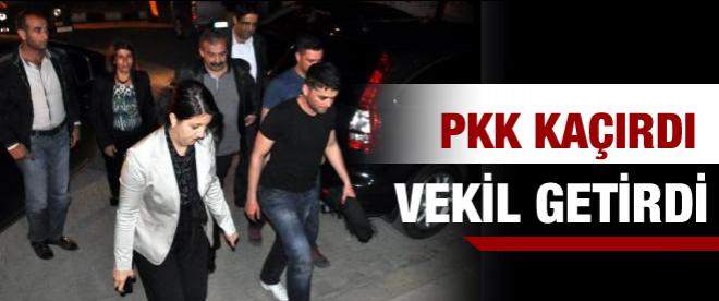 PKK kaçırdı Vekiller getirdi!