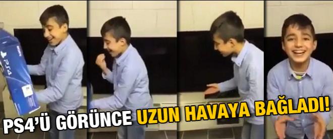 PS4ü görünce uzun havaya bağlayan çocuk!