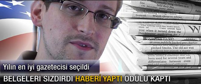 "Edward Snowden" Pulitzer getirdi