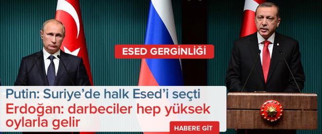 Putinin Esad açıklamalarına gönderme yaptı