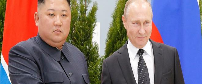 Putin ile Kuzey Kore lideri Kim bir araya geldi