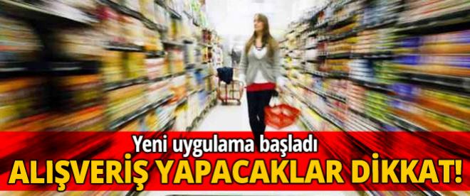 Rafta farklı, kasada farklı fiyata son