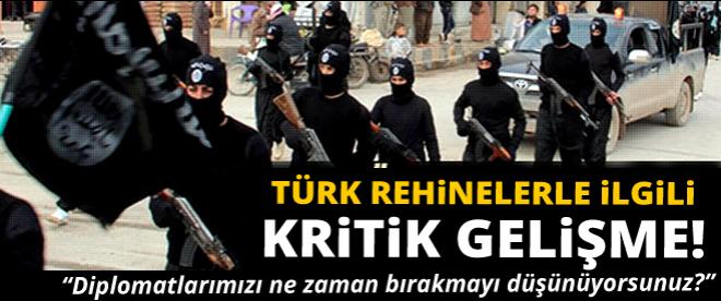 Türk rehineler serbest bırakıldı