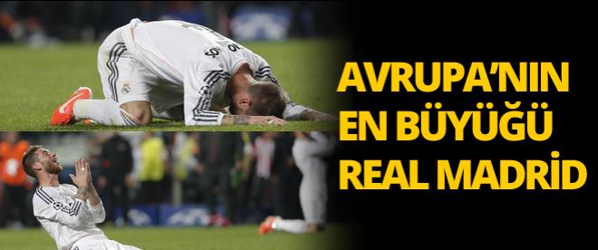 Avrupa'nın en büyüğü Real Madrid!