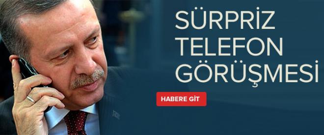 Sürpriz telefon görüşmesi