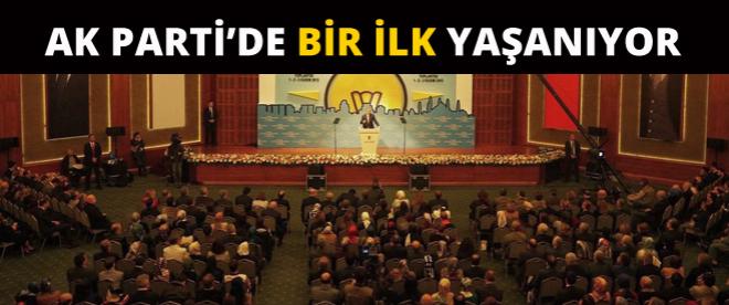 AK Partide bir ilk yaşanıyor!