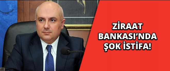 Süleyman Aslan Ziraat Bankasındaki görevinden istifa etti