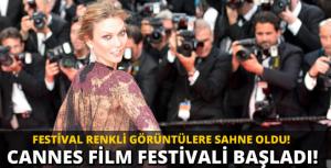 Cannes Film Festivali başladı!