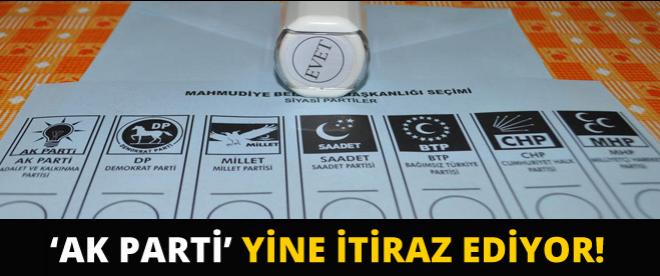 AK Partiden Yalova seçimlerine itiraz!