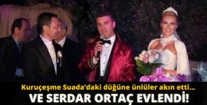 Serdar Ortaç da evlendi!