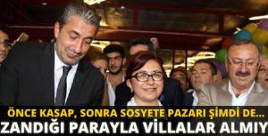 Kazandığı parayla villalar almıyor!