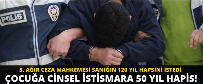 13 çocuğa cinsel istismara 50 yıl hapis cezası!