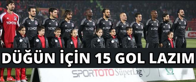 Düğün yapması için ona 15 gol lazım!