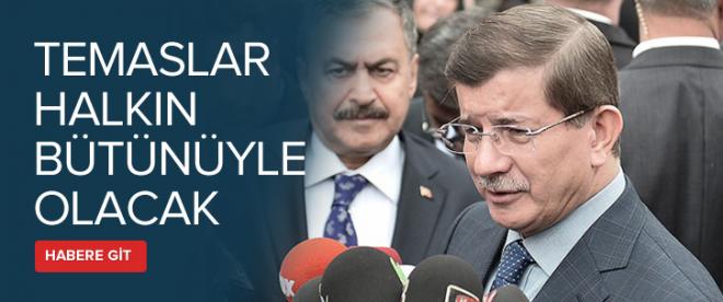 Davutoğlundan çözüm süreci açıklaması