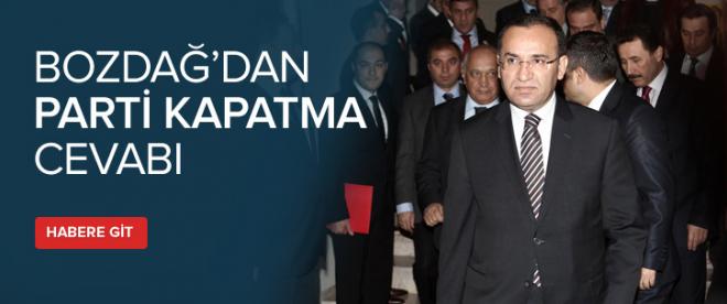 Adalet Bakanından parti kapatma iddiasına cevap