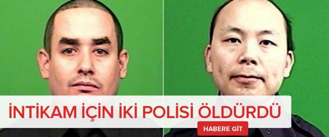 İntikam için iki polisi öldürdü