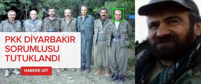 PKK Diyarbakır sorumlusu tutuklandı