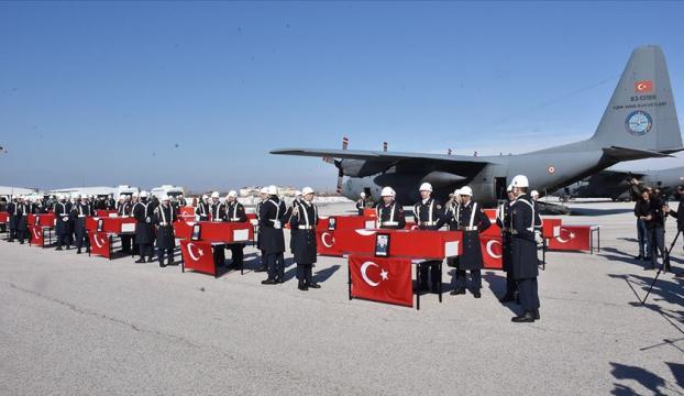 Çığ şehitleri son yolculuklarına uğurlandı