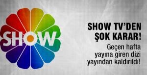 Show TV yine dizi bitirdi!