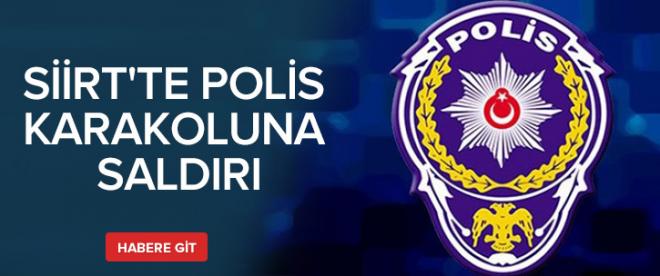 Siirtte polis karakoluna saldırı