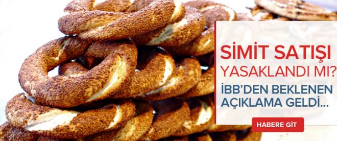 İBBden &quot;simitçi&quot; açıklaması geldi!