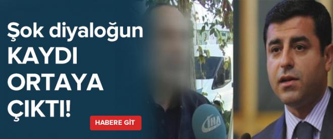 Şok diyaloğun kaydı ortaya çıktı