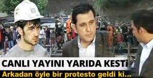 Fatih Portakal Somada yayını kesti