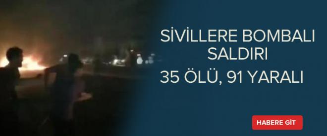 Irakta sivillere bombalı saldırı: 35 ölü, 91 yaralı