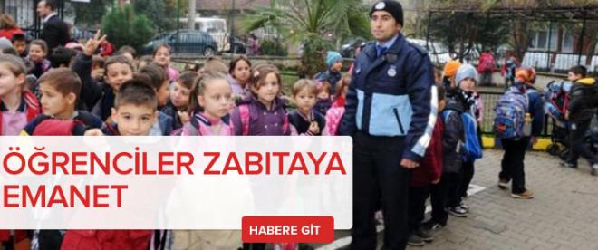 Hem öğrenciler hem de okul zabıtaya emanet