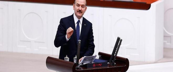 Soylu TBMMde Terörle Mücadeleyi anlattı