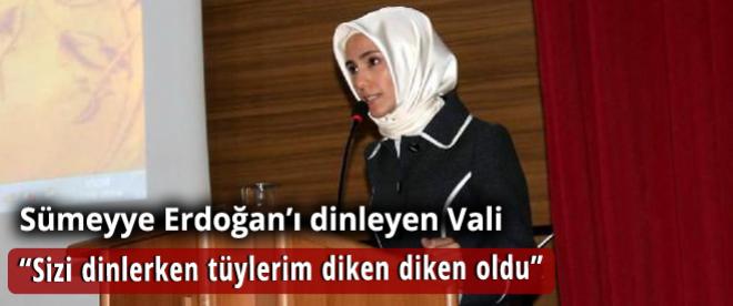 &quot;Sizi dinlerken tüylerim diken diken oldu&quot;