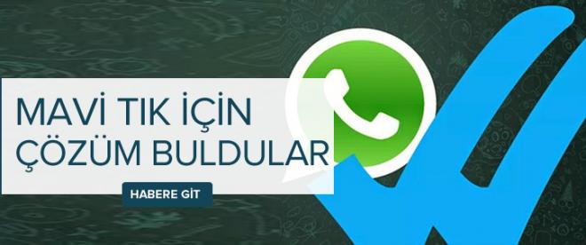 Whatsapp, Mavi Tıka yeni özellik