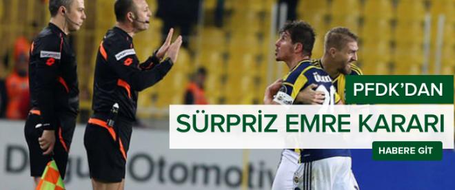 PFDKdan sürpriz Emre Belözoğlu kararı!