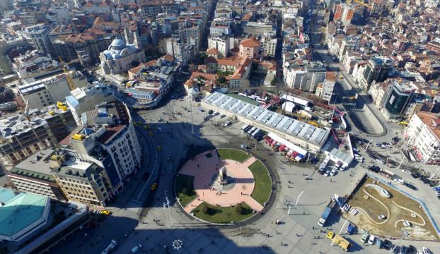 Taksimde yapılacak caminin temeli atıldı