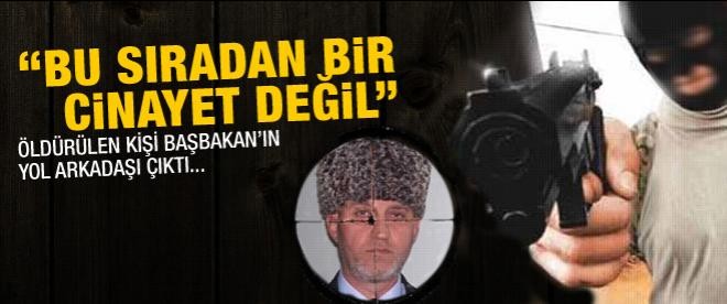 "Bu sıradan bir cinayet değil"