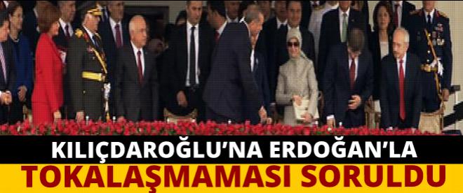 Kılıçdaroğlundan tokalaşma açıklaması