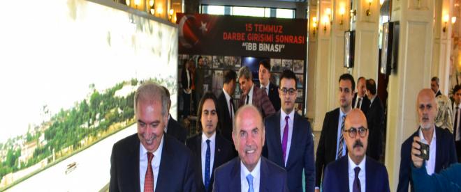 Topbaş ve İBB Başkanı Uysal bir araya geldi