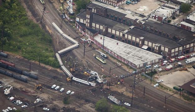 Pennsylvaniada tren kazası: 33 yaralı