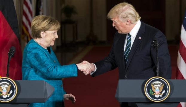 Trump-Merkel Basın Toplantısı