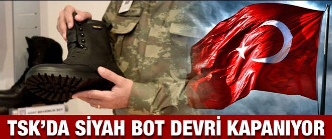 TSKda, siyah bot devri kapandı