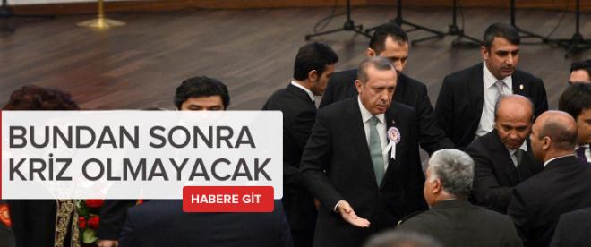 Bundan sonra kriz olmayacak