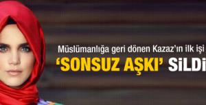 Tuğçe Kazaz sonsuz aşkı sildi