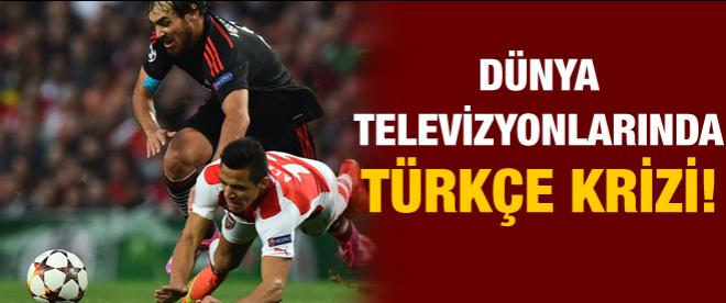 Dünya TVlerinde Türkçe krizi!