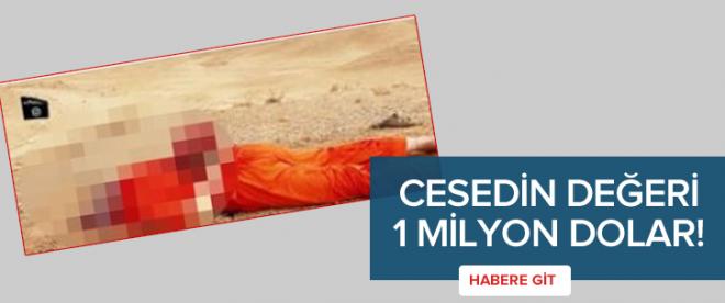 Cesedi 1 milyon dolara satışa çıkardılar