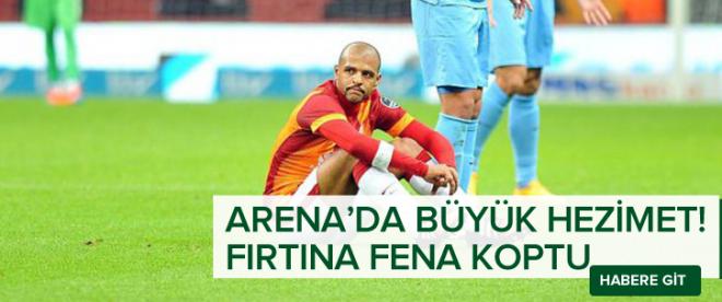 Arenada Fırtına koptu!