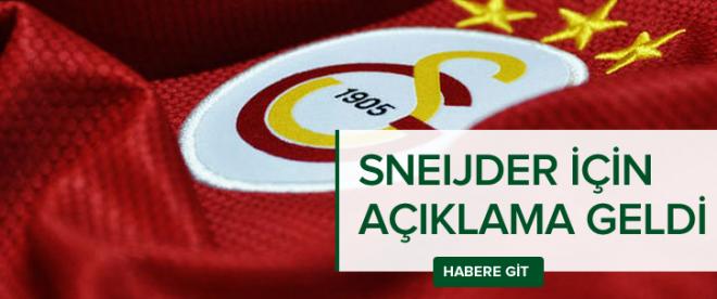 G.Saraydan &quot;Sneijder&quot; açıklaması