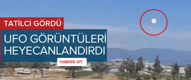 Ufo görüntüleri heyecan yarattı